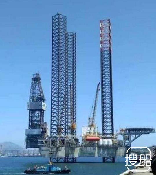大连中远船务自升试钻井平台（N610）完成耐久试验