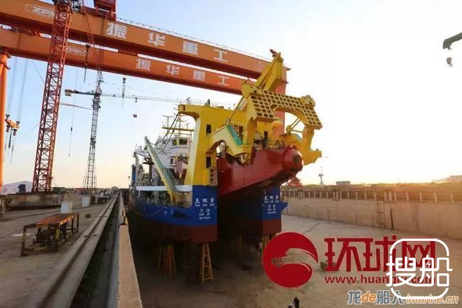 造岛神器“天鲲号”挖泥船3日将下水
