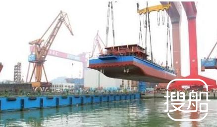 广船国际建造全球首艘千吨级纯电动船下水