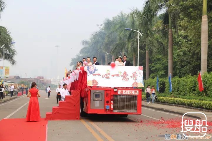 666！模块运输车当婚车，这样的婚礼有意义！