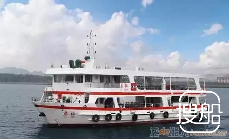 江龙船艇500客位轮渡船下水