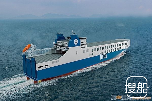 丹麦DFDS公司第二艘15500吨滚装船在金陵船厂开工