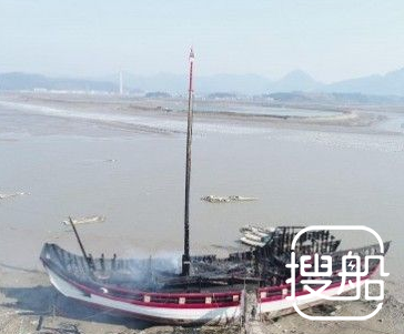 宁德被烧世界最大仿古福船将适时重建