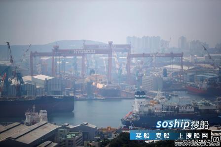 自杀率第一！造船巨头拖垮韩国最富城市