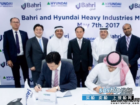 合作协议的签署 现代重工和Bahri签署大数据合作协议
