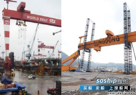 中国造船业现状2018 STX造船和城东造船或遭政府强制合并