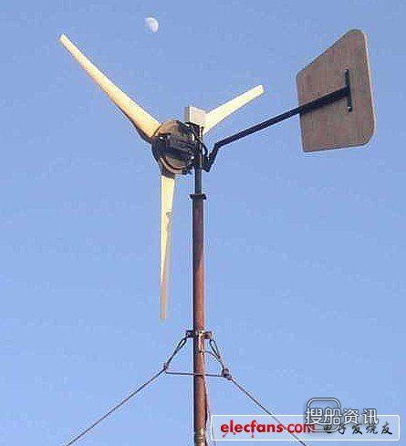 风力发电机DIY 国外DIY牛人自制风力发电机全程(组图)