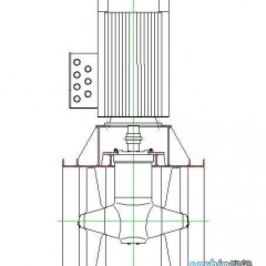 水下无桨推进器 1200HP对转桨侧向推进器图1