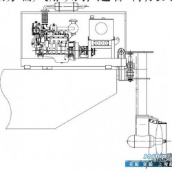 液压推进器 液压全回转推进器120HP