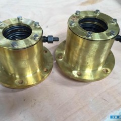 铜法兰 滑动水密下舵承（铜制带法兰）图3
