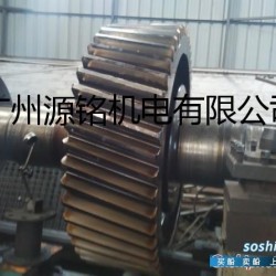 齿轮轴 大齿轮轴喷涂修复加工请选广州源铭机电有限公司