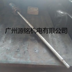 液压摇臂裁断机 摇臂内孔磨损刷镀修复电刷镀技术修复液压杆
