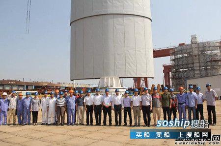 大船入水风帆扬起 国内首台！大船集团VLCC风帆样机陆基试验成功