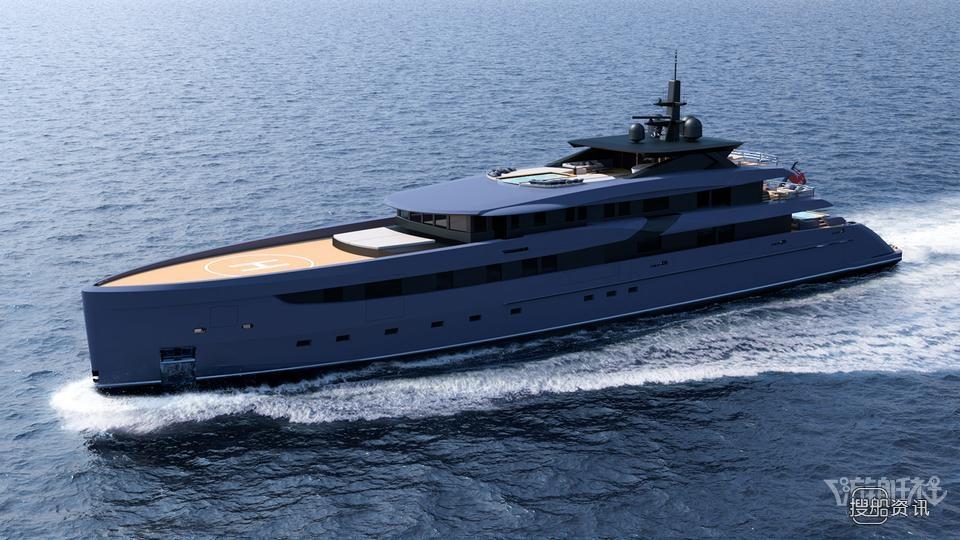游艇名仕细节 Marco Ferrari新设计65.6米游艇细节