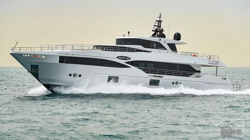 迪拜 首艘Gulf Craft Majesty 100在迪拜发布