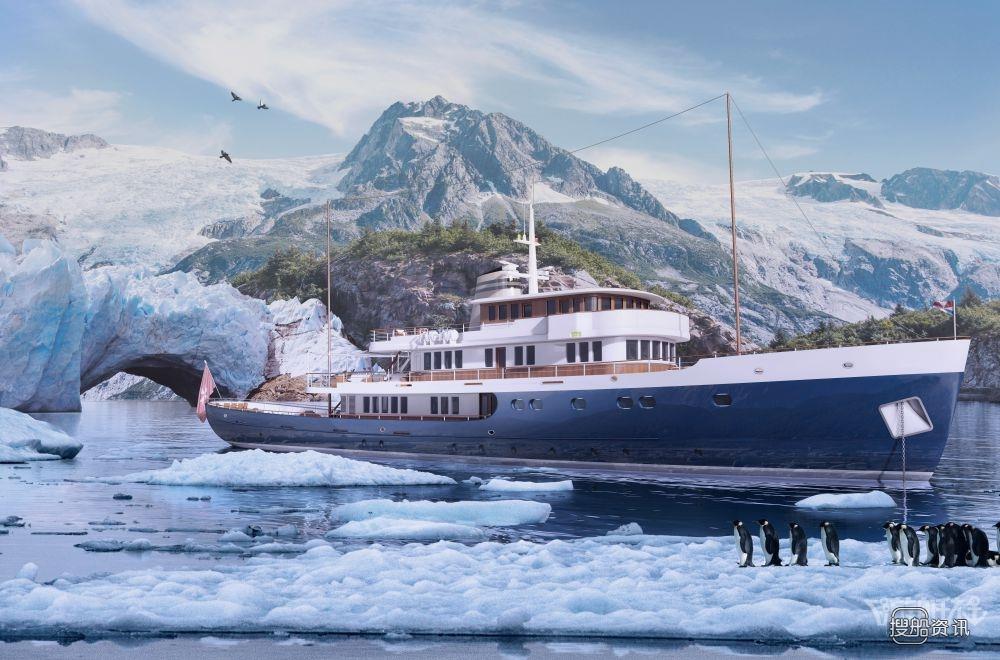最好的破冰探险游艇 Turquoise全新56米破冰级探险艇