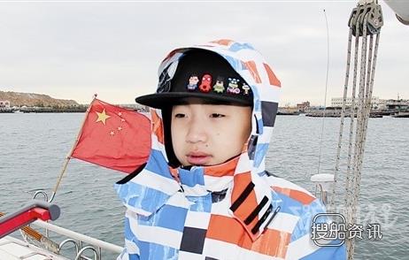 扬帆起航的8字励志诗句 大连帆船环中国海少儿第一人即将扬帆起航