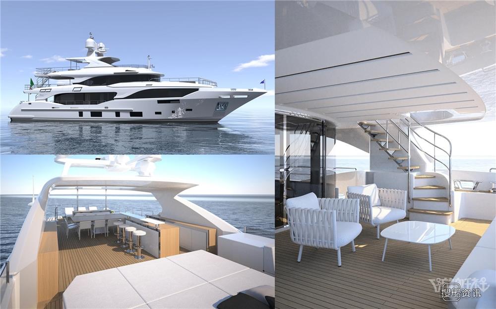 贝尼蒂V 贝尼蒂三艘Mediterraneo 116建造中