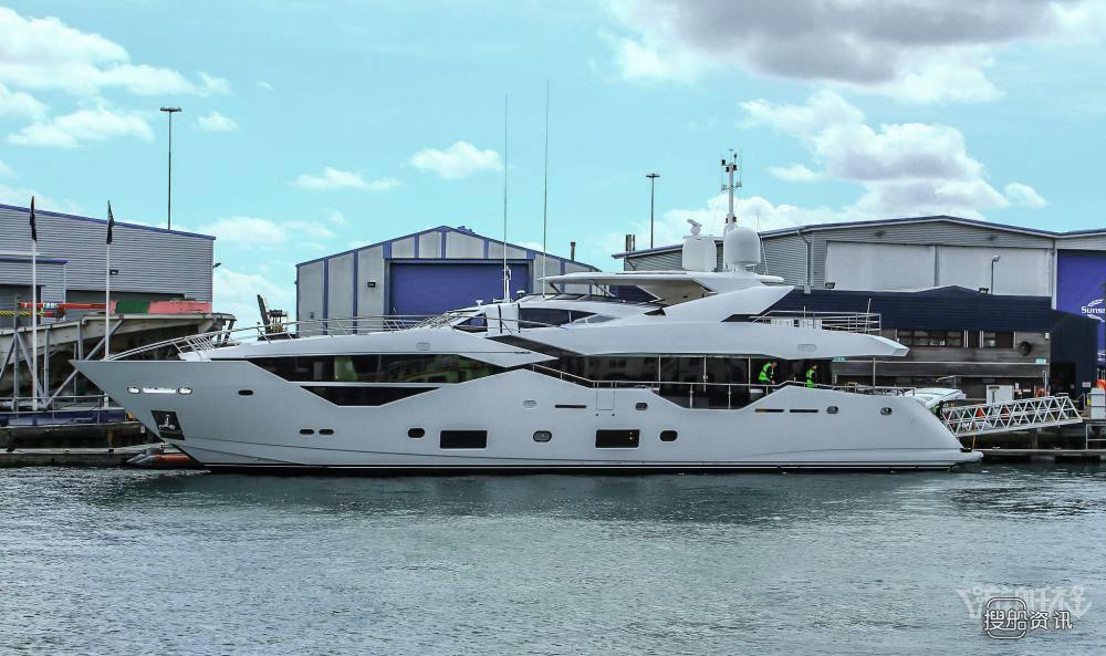 中国首艘航母下水时间 首艘Sunseeker 116下水
