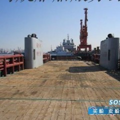 散装水泥罐船 4000马力带水泥罐平台供应船图2