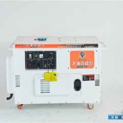 12kw柴油发电机价格 四轮移动式12kw柴油发电机图2