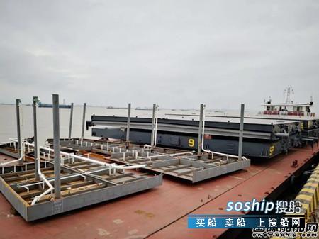 大连中远57000吨散货船 南通中远重工两艘散货船生活区项目交付