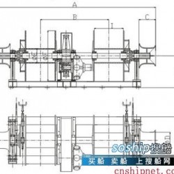 系泊绞车 供应整体式液压系泊绞车（双滚筒）