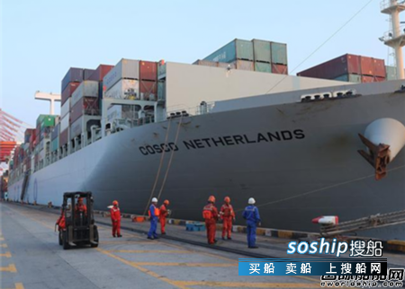 中远海运集装箱查询 中远海运集装箱远洋航线烟台首航