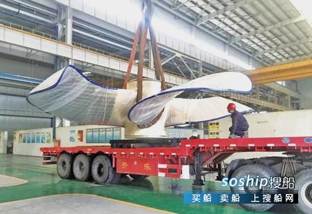 镇江同舟螺旋桨 镇江同舟Kappel系列螺旋桨交付达飞海运集团