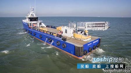 舷梯 达门首艘FCS配备Ampelmann运动补偿舷梯系统