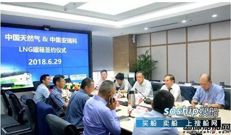 中集安瑞科 中集安瑞科与中国天然气集团签订4.75亿LNG罐箱采购合同