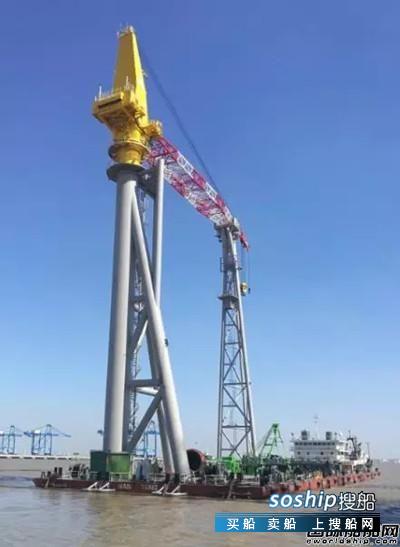 南通振华重工 振华重工顺利交付南通海洋水建250吨起重机