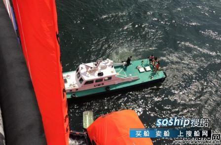 海宁虎霸重工有限公司 江苏海宁海上撤离系统在现代重工实船试验圆满成功