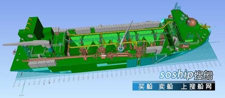 中国挖泥船禁止出口 大连中远海运重工推进18000方耙吸式挖泥船设计工作
