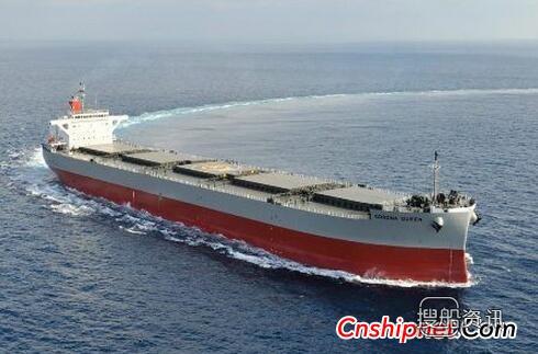川崎汽船 日本川崎新增一艘88000吨特种运煤船 “Corona Victory”轮