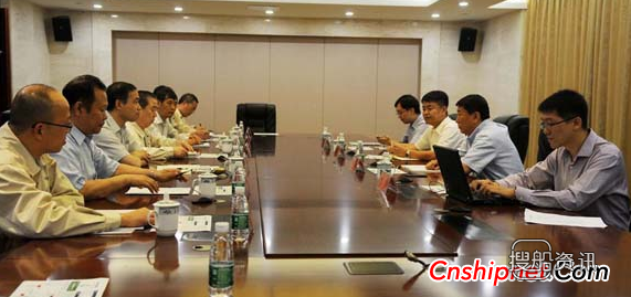 中远集团南通分公司 中远集团副总经理到南通中远川崎调研