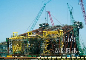 蓬莱巨涛海洋工程重工 蓬莱巨涛海洋工程重工西区扩建项目进展顺利
