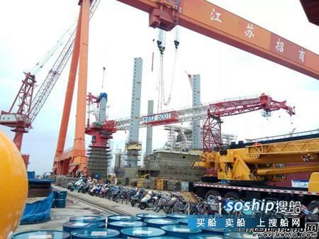 上海振华重工待遇怎样 振华重工完成600吨绕桩式起重机结构件总装