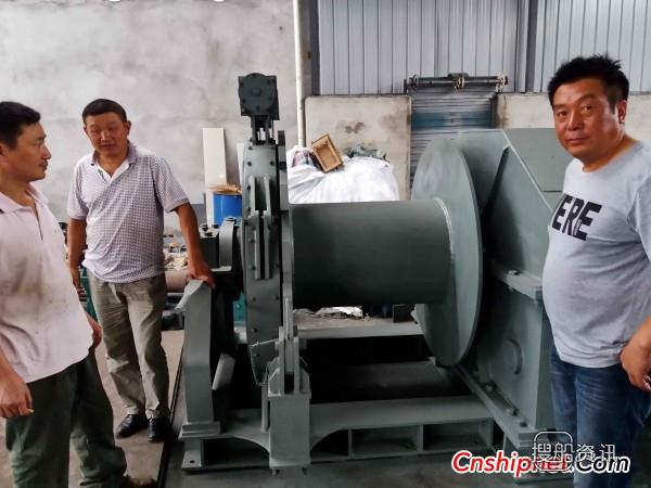 液压绞车 江苏金顺锚机300KN三台液压绞车相继成功交验