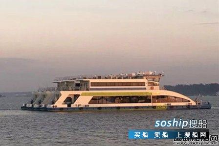 江苏苏洋船舶有限公司 苏洋船舶交付3艘40米保洁作业子母船