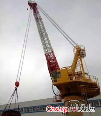 网易H48项目 TSC集团为中集H1300项目提供的第二台吊机如期交付