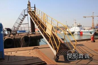 c919什么时候投入使用 港达重工自主研制新型登船梯投入使用