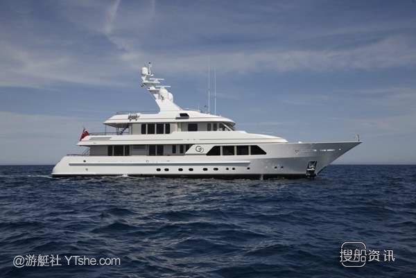 160米超级豪华大游艇 Feadship 39米超级游艇「Go」