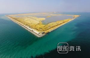 洋浦小铲滩 洋浦小铲滩码头主体工程完工