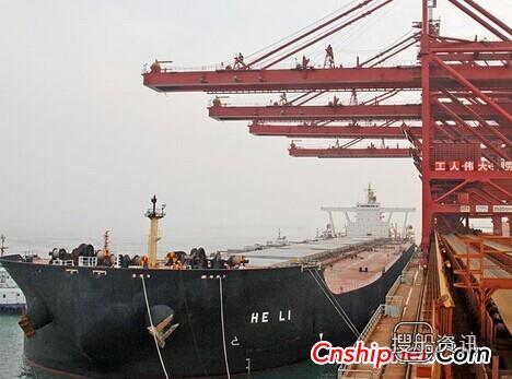 青岛船期查询 青岛港迎史上最大矿船“合利”轮