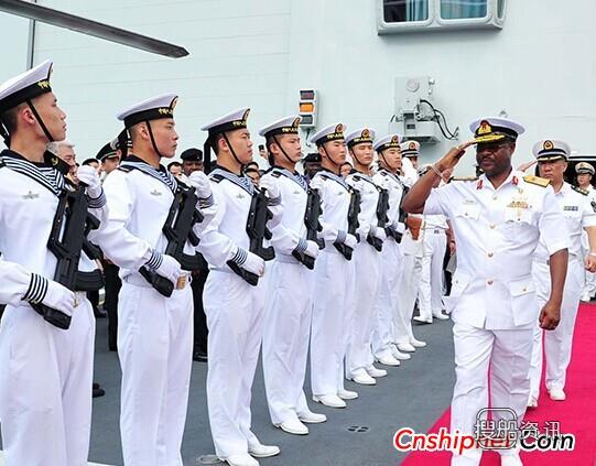 尼日利亚地图 中国舰艇编队首次访问尼日利亚