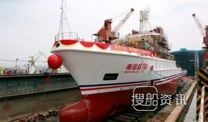 广州中船黄埔造船有限公司 黄埔文冲巡航救助船下水