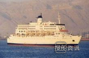 小型军用滚装船 “Taba”号滚装船在红海沉没