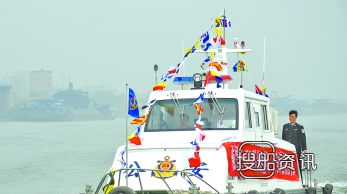 清远北江流域 北江流域首艘航警船清远列编