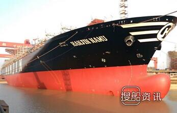 接收 Seaspan接收10000TEU “HanjinNamu”轮